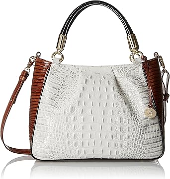 brahmin white handbags