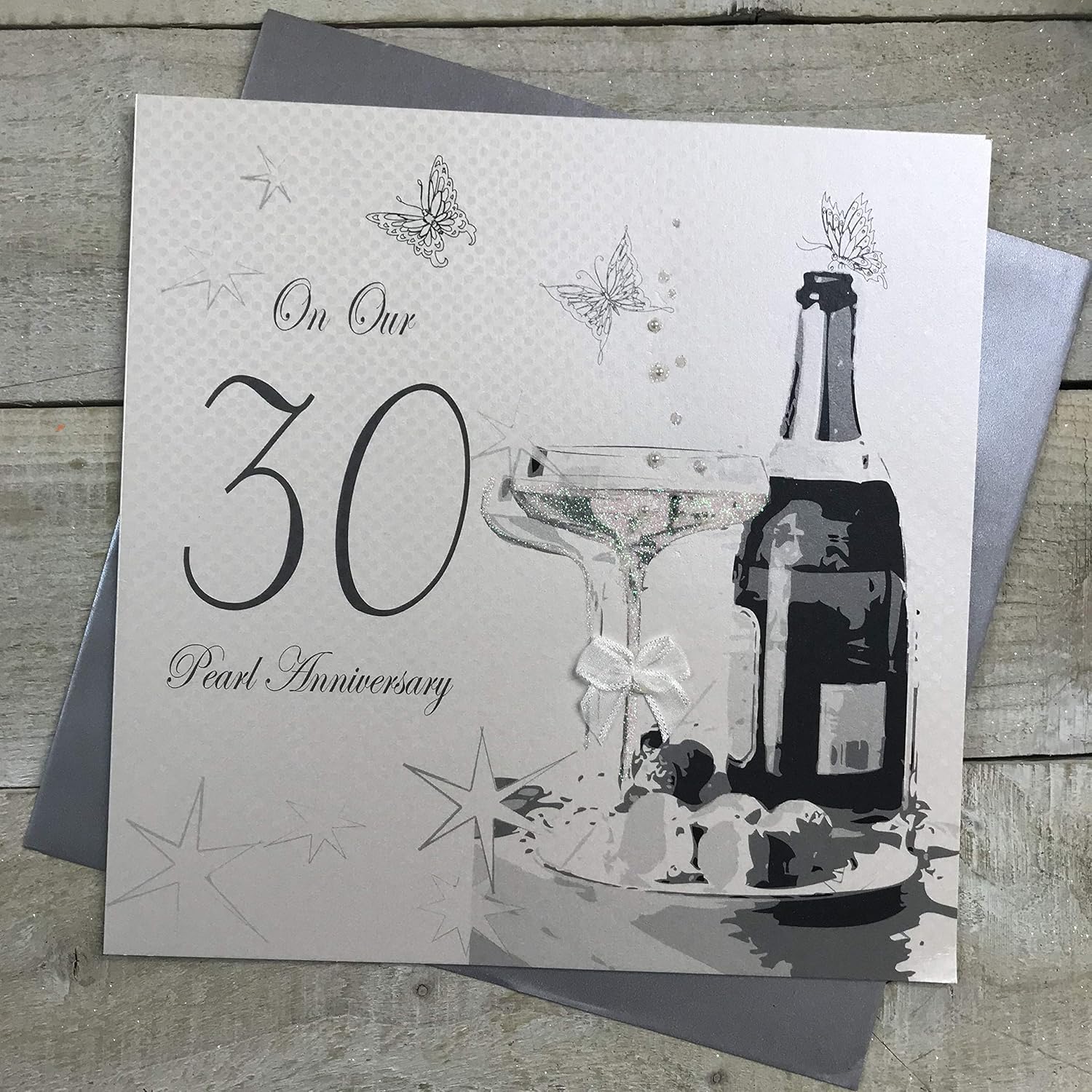 To My Husband On Our Pearl Anniversary 30 Anniversary Card (A30H - View #6