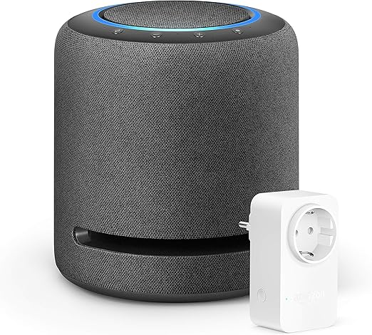 Echo Studio Amazon Smart Plug enchufe inteligente wifi compatible con
AlexaPrecio estimado 214.98 €