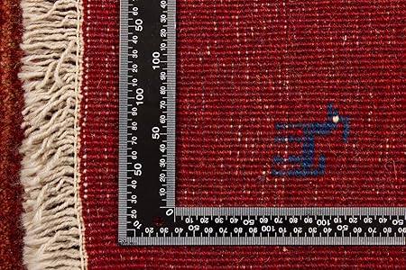 Lifetex Eu Hochwertiger Orientteppich Gabbeh Muster Ca 125x165 Cm Modern Handgeknupft Schurwolle Rot Amazon De Kuche Haushalt