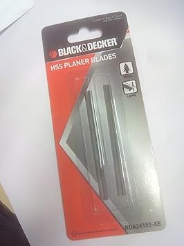 Black & Decker BDA24192-XE HSS Planer Blades, 1.2m (Silver) - Set of 2