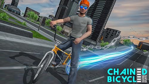 Crazy Chained Bicycle Racing Stunts 