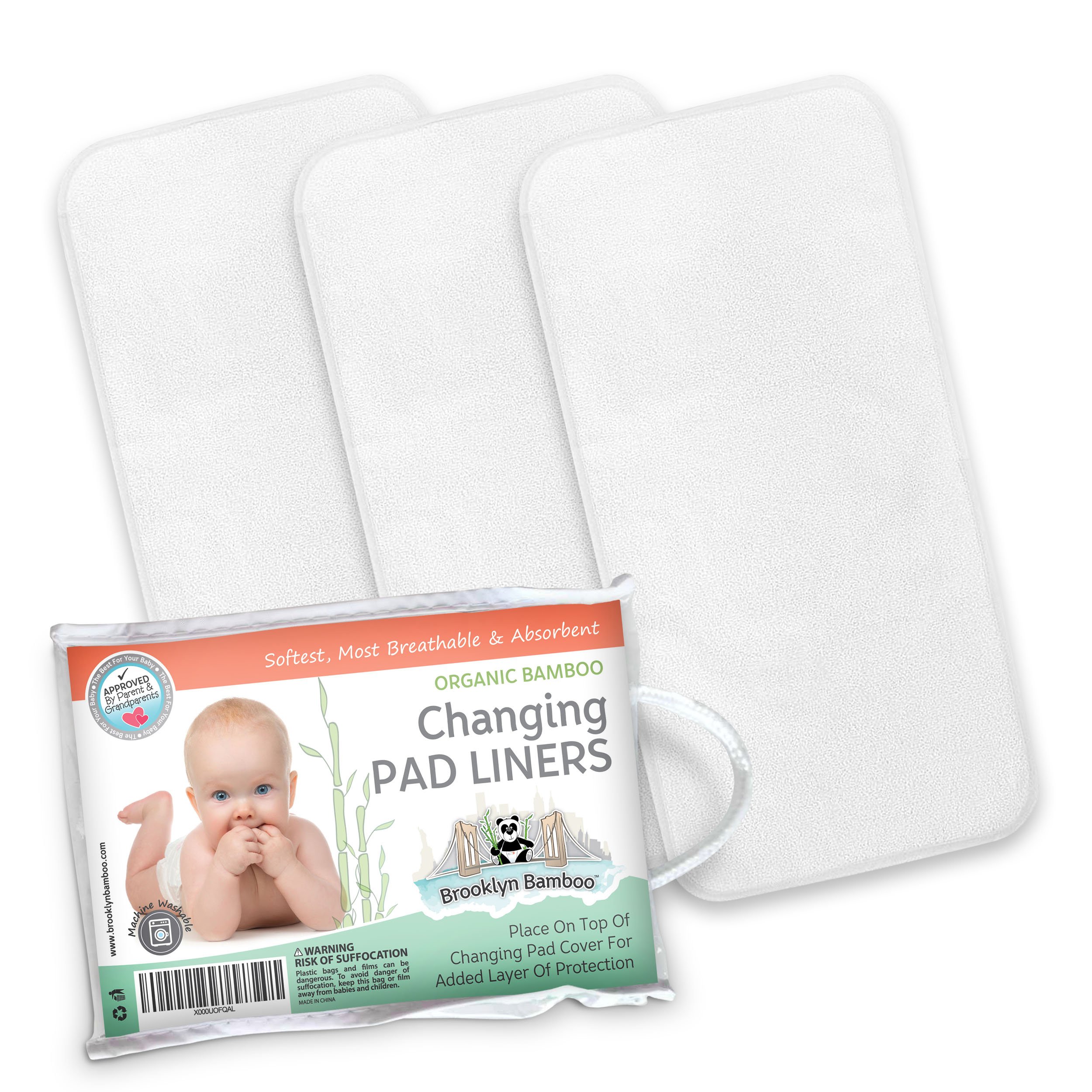 bamboo changing pad liners