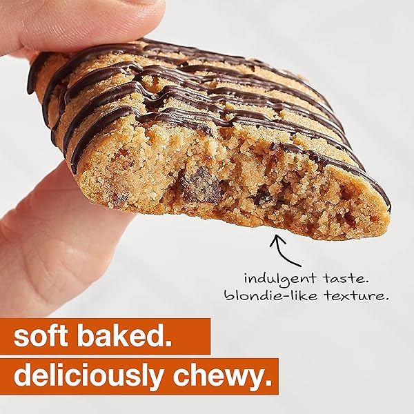 KIND SOFT BAKED SQUARES, PEANUT BUTTER ALMOND FLOUR BLONDIE, GLUTEN FREE, HEALTHY SNACK BARS, 5G PROTEIN, 6 COUNT