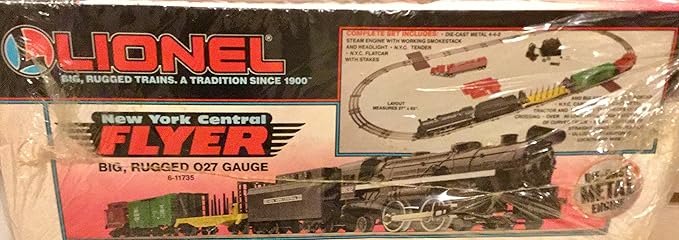 lionel new york central flyer 027 scale train set