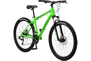 Mongoose Switchback Comp Expert Sport Trail Mountain Bike for Adult Men Women, 16/18/21-Speed Options, 27.5-Inch Wheels, Disc Brakes, Small Medium or Large Aluminum Frames, Hardtail Bicycles