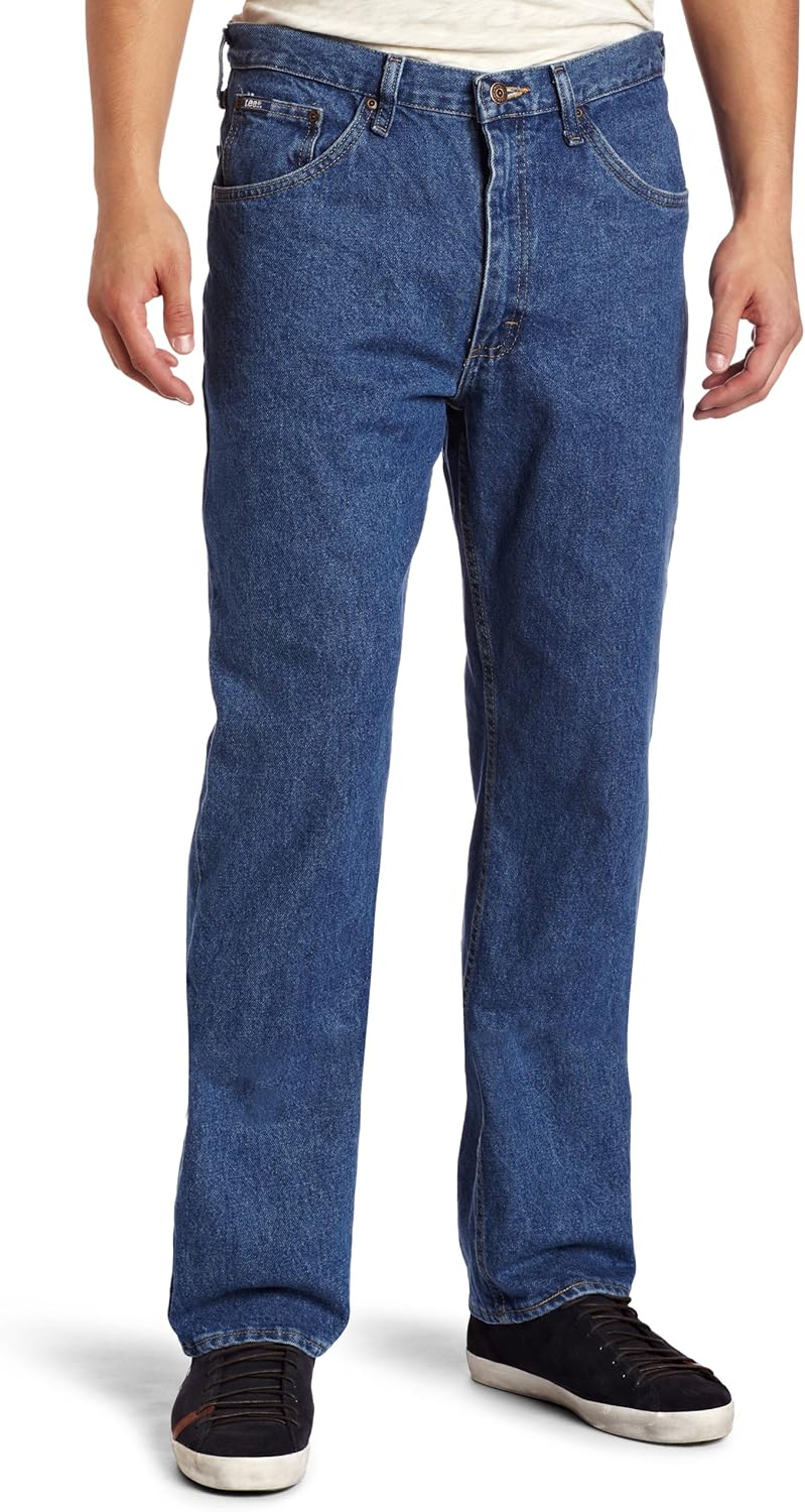 Lee Men's Regular Fit Straight Leg Jean at  Men’s Clothing store