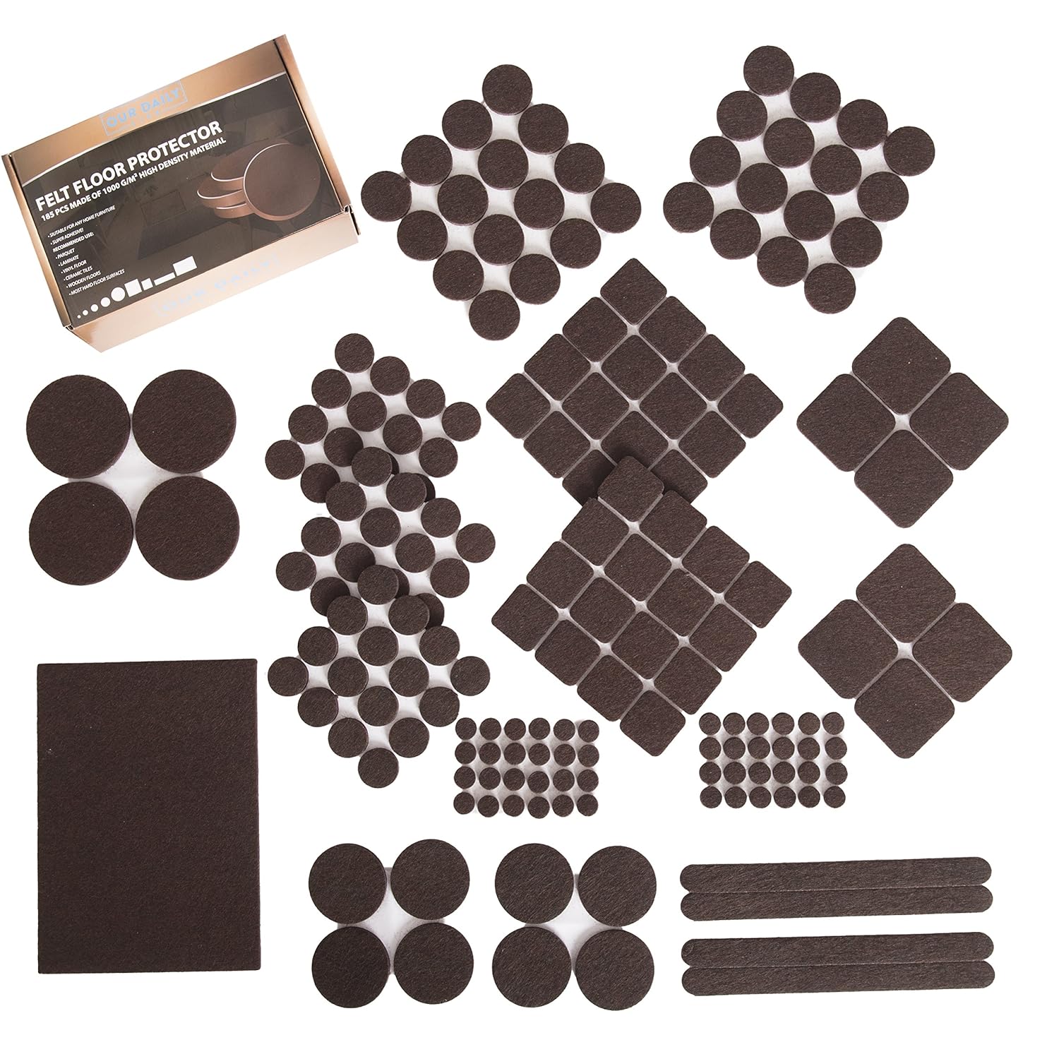 Best thick felt material for table legs