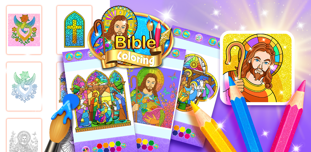 Bible Coloring Book - Painting & Coloring Pages