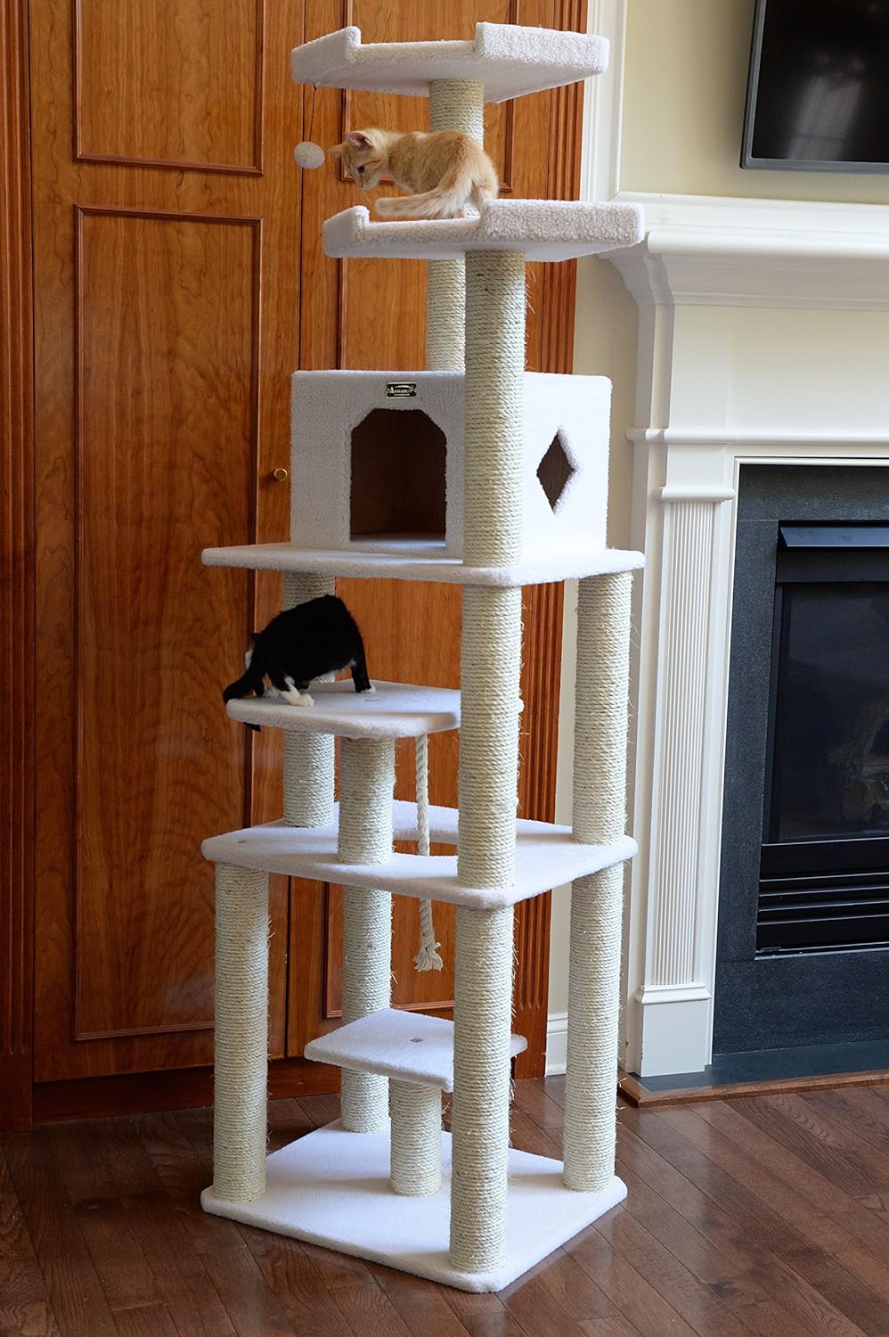 Armarkat Cat Tree Model B7801, Alabaster : Pet Supplies