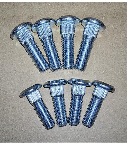 ATV Wheel Studs & 16 Black Tapered Lug Nuts Kit For Honda TRX 450, 400, 250, Foreman, Rincon, Rubicon, Rancher