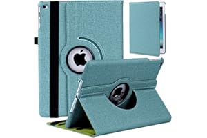 Vultic Fabric Rotating Case for iPad 10.2 inch [7th/8th/9th Gen 2019/2020/2021] / Pro 10.5 (2017) / Air 3 (2019), 360 Degree 