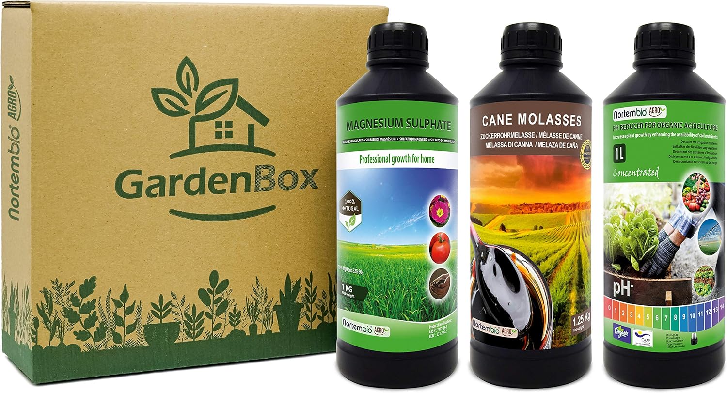 NortemBio Garden Box. Pack Completo para Huerto Urbano. Reductor ...