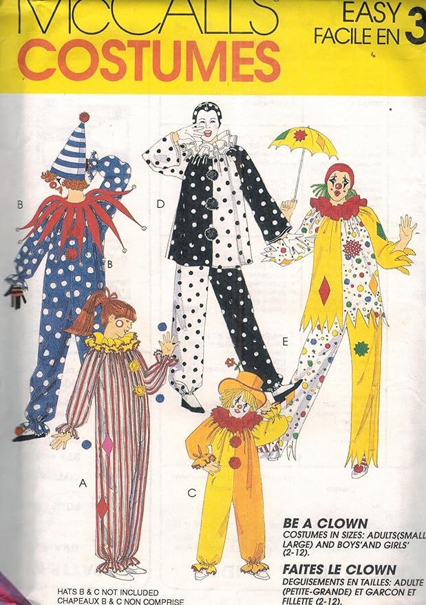 7850 McCalls Sewing Pattern UNCUT Adult Halloween Costume