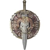 California Costumes Calico: Barbarian Combat Shield and Sword 12" Diameter