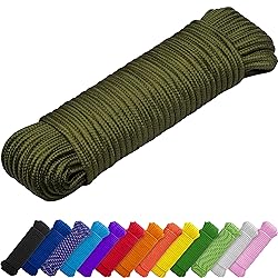 TECEUM Rope – 90 Feet x 3/8 Inch (10mm) – Army