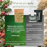 Hion Super Greens Powder 30 Servings 11 Superfoods UK Made Vegan Gluten Free view 3