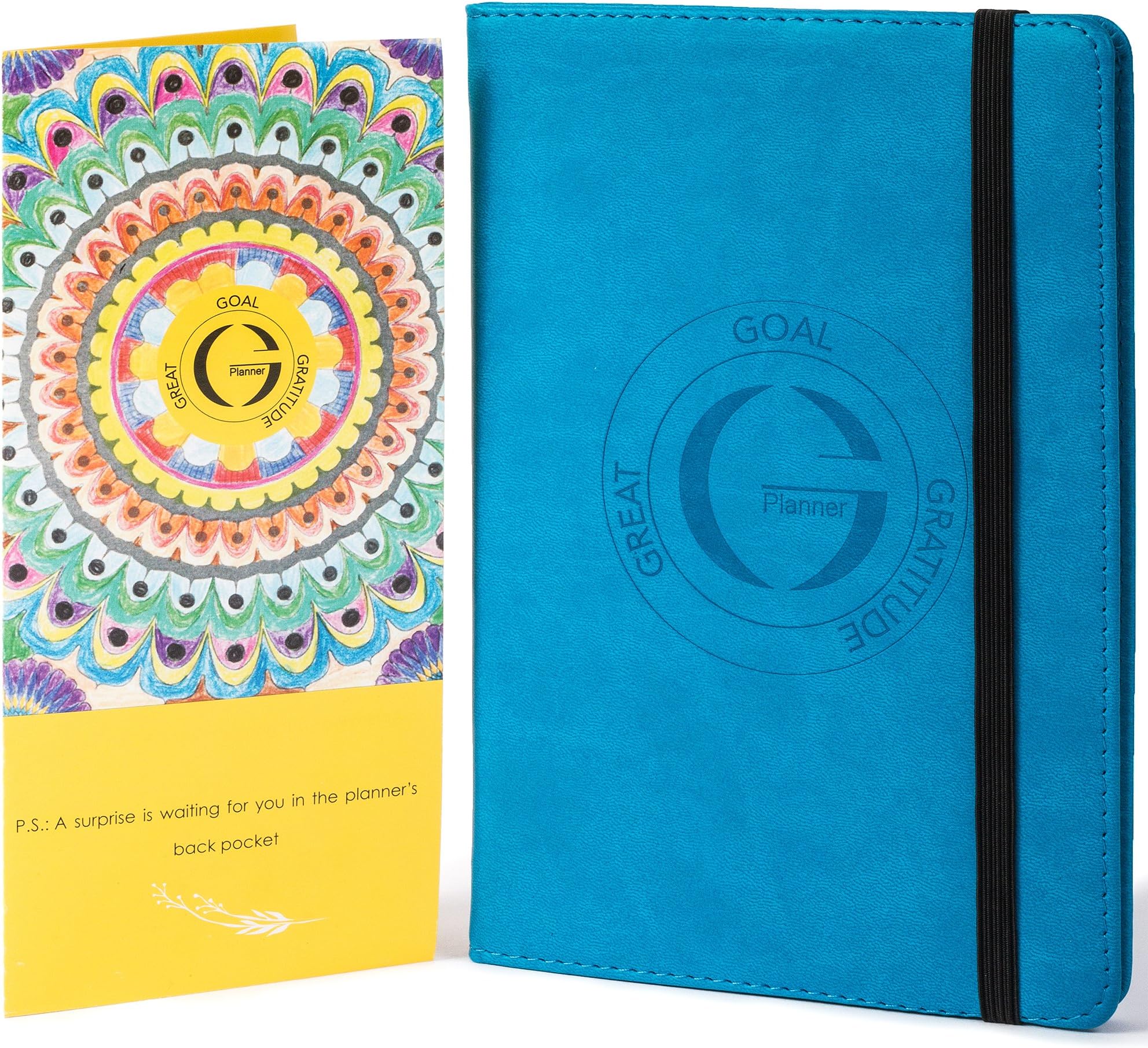 Daily Planner 2019 for Goal Setting | Weekly Planner 2019 for Productivity, Happiness, Passion | Undated Monthly Planner, Hardcover G Planner by Swedall