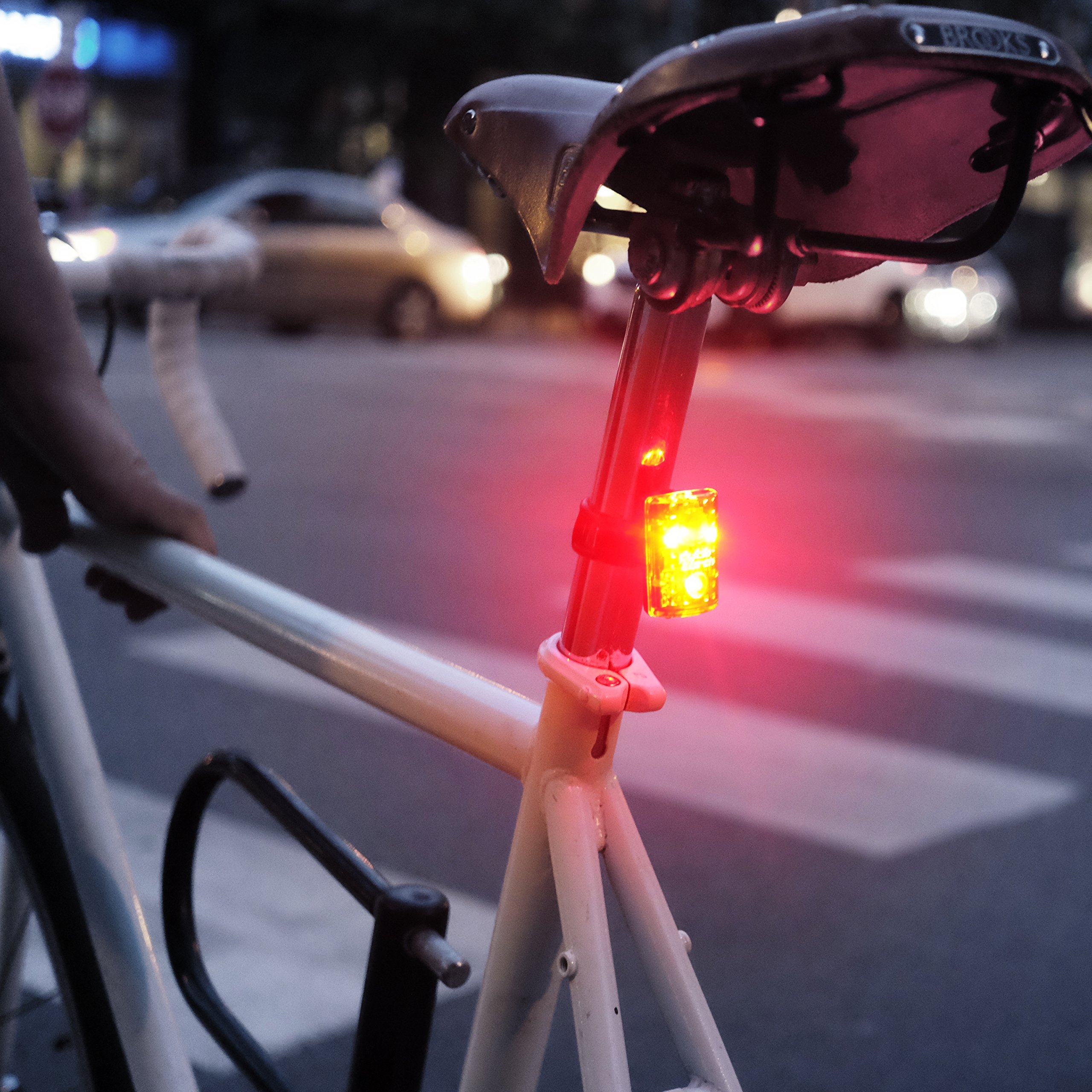 Cycle Torch Night Owl USB Rechargeable Bike Light Set, Perfect Commuter