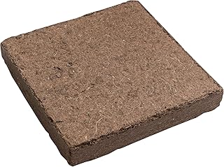 Connex Kokos-Blumenerde 10 Liter - Gepresster 600 g Ziegel - 100% torffrei aus Kokos - Schimmelhemmend - Biologisch abbaubar & umweltfreundlich / Quellerde zur Anzucht / Kokoserde / FLOR79099