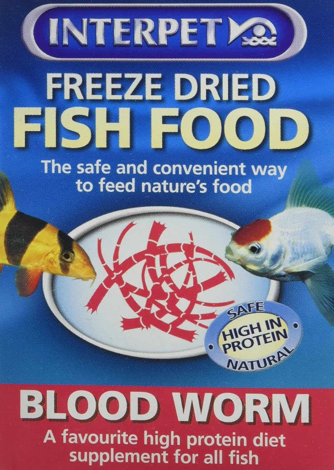 Interpet Freeze Dried Fish Food Blood Worm 4g eBay