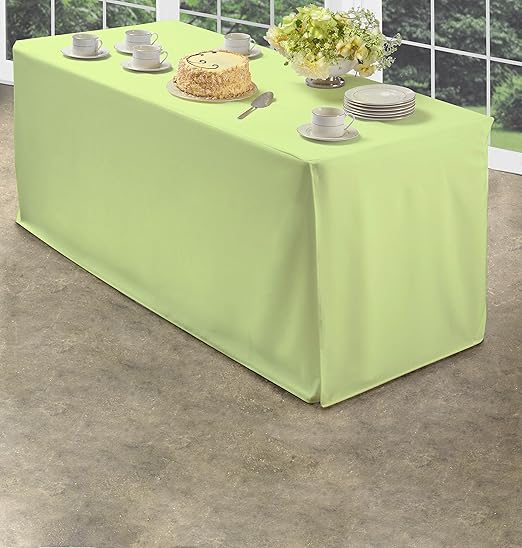 Amazon Com Bathroom And More Green Folding Table Tablecloth