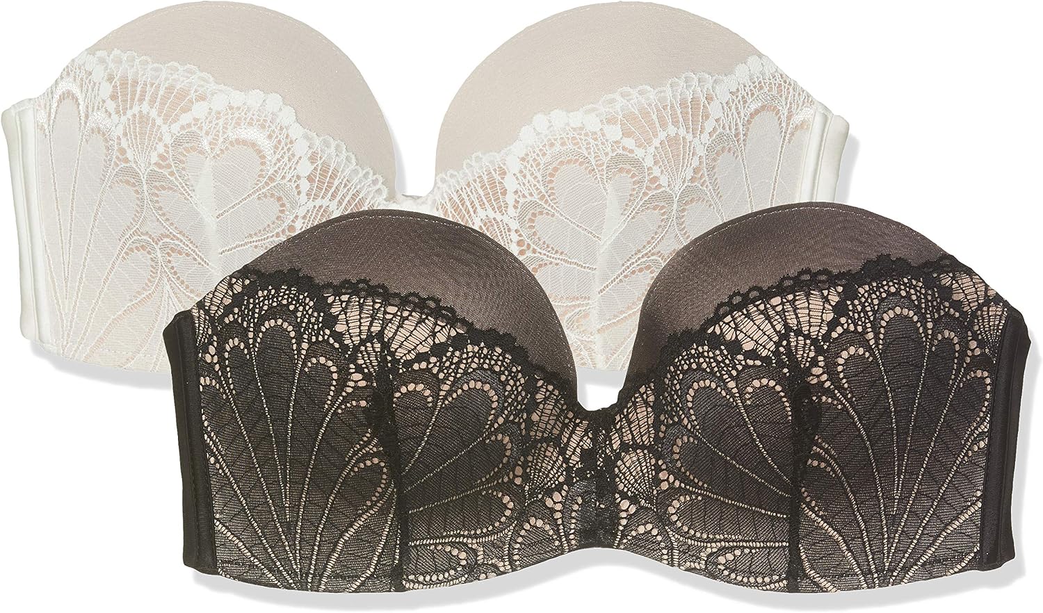 Wonderbra Glamour Raffinée, Soutien-gorge avec Armatures sans Bretelles