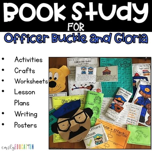 Officer Buckle And Gloria By Peggy Rathmann Complete Book Study This Also Aligns To Those Using Journeys 2nd Grade Unit 3 Lesson 15 But Is Not Limited To It Includes Engaging Activities Plus A 5 Day Lesson Plan With Suggested Companion Texts To Pair