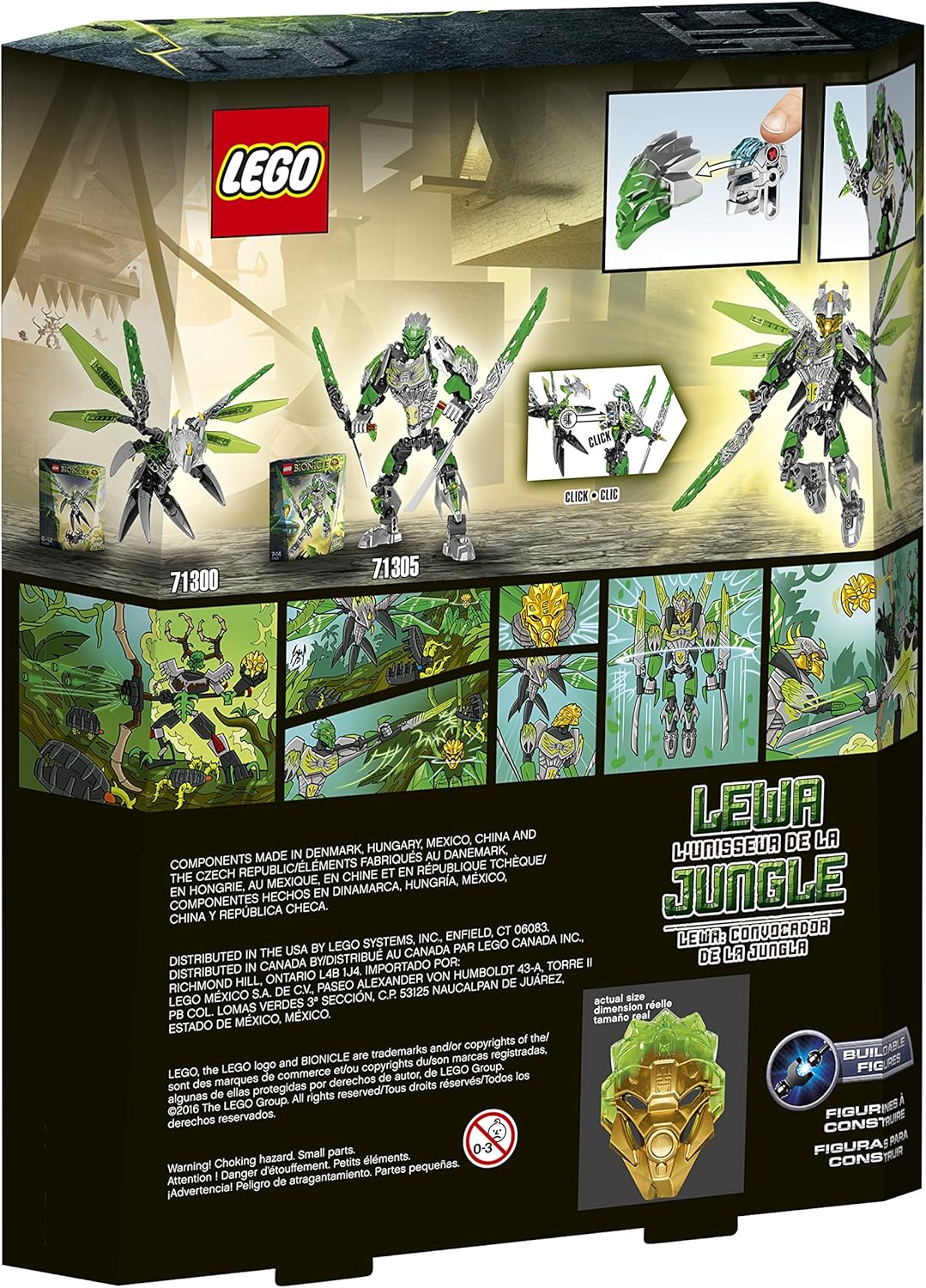 lego bionicle lewa uniter of jungle 71305