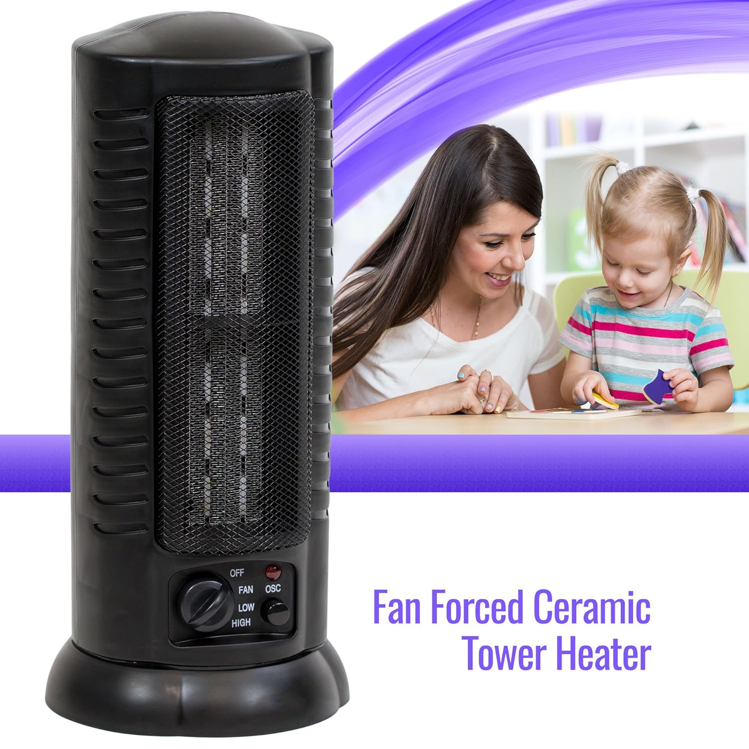 The 9 Best Oscillating Space Heater Ceramic Forced Fan Heating With Cool Housing
