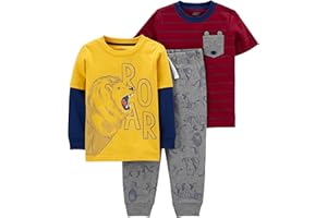 Simple Joys by Carter's Toddlers and Baby Boys' 3-Piece Playwear Set