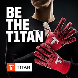 T1TAN Red Beast + LC - Goalkeeper Gloves - Without