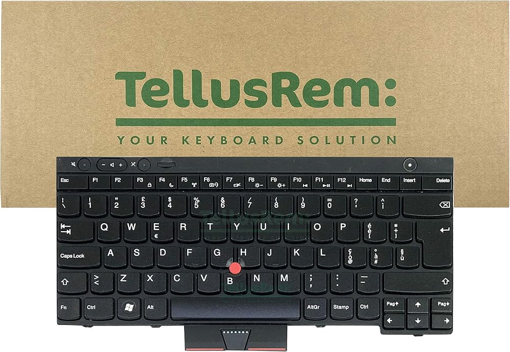 TellusRem Italian Non-Backlit Keyboard for Lenovo Thinkpad T430 T530 X230 W530