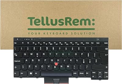 TellusRem Italian Non-Backlit Keyboard for Lenovo Thinkpad T430 T530 X230 W530