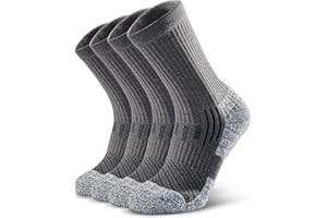 NSRRUN TURTLE Hiking Socks - Winter Thermal Merino Wool Socks for Men & Women - Thick Crew Socks for Hunting Work