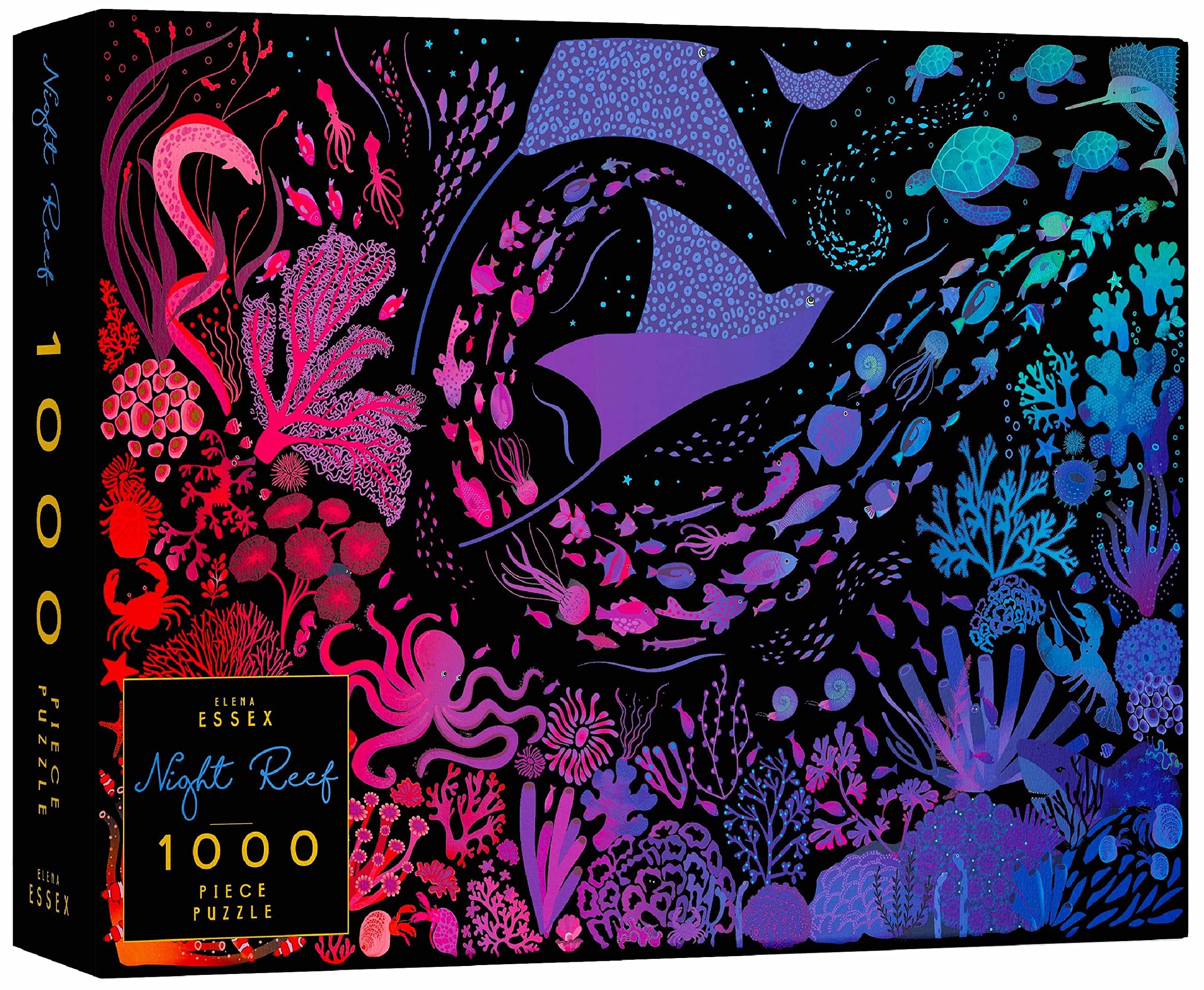 Elena Essex 1000 Piece Jigsaw Puzzles for Adults (Astrological) (Night Reef)