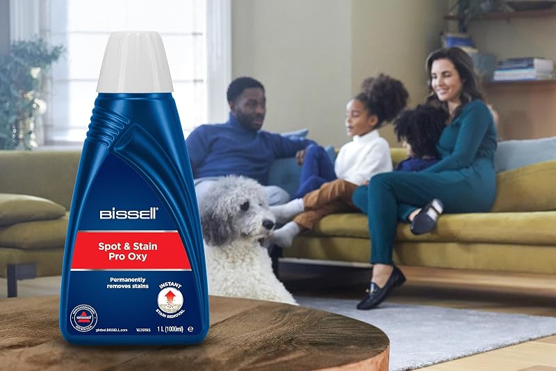 Solução bissell® spot & stain pro oxy com stainprotect®
