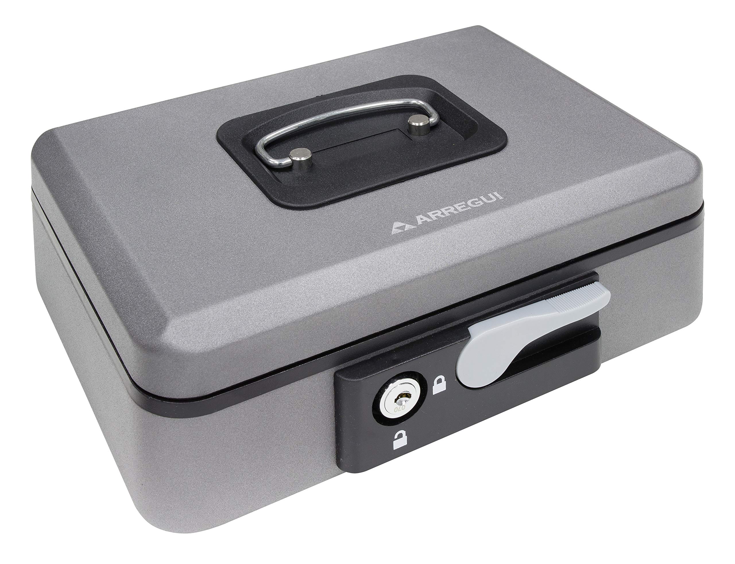 Arregui Pop-Up Box with Opening Button (Steel) Graphite, grey, C9736 — image 1