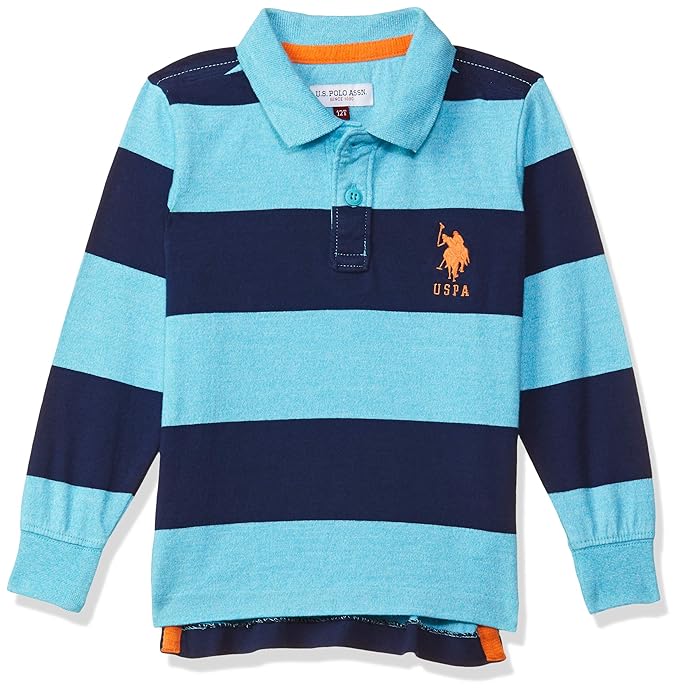 Baby Boys Plain Regular fit T-Shirt (UKTS6876_Scuba Blue 12-18 Months)