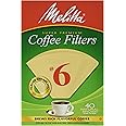 Melitta Cone Coffee Filters Number 6 40 Count (Pack of 2)