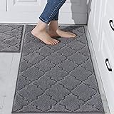 COSY HOMEER Soft Kitchen Rugs [2 PCS] for in Front