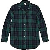 J.Crew Mercantile Women's Oversized Flannel Shirt Jacket