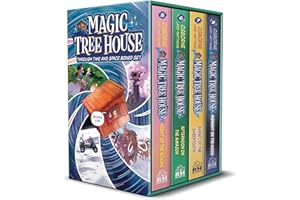 Magic Tree House Through Time and Space Boxed Set: Graphic Novels 5-8: Night of the Ninjas; Afternoon on the �鶹��; Sunset o