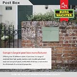 Burg-Wächter MB02CG Chartwell Green Wall Mounted Galvanised Steel Lockable Post view 5