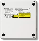 Hitachi LG GP60 External DVD Drive Slim Portable USB 2.0 8x White view 4