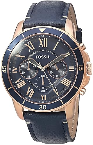 Premier genuine leather chronograph green dial mens watch- [SNP127P1]