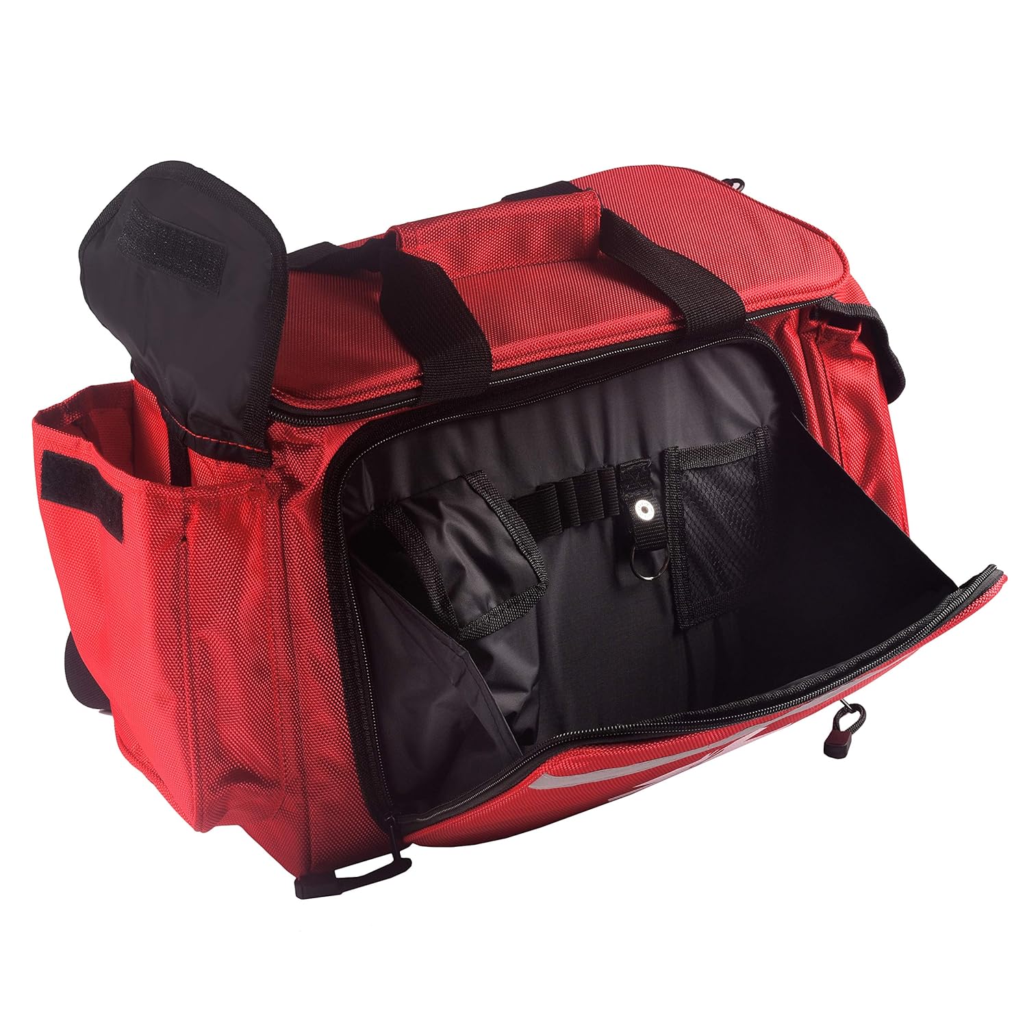 Primacare EMT First Responder Trauma Bag | Empty Deluxe EMS Shoulder Bag | Professional First Aid Kit Bag with 4 Large Compartments for Emergency Medical Supplies: Industrial & Scientific