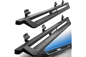 YITAMOTOR Drop Running Boards Compatible with 2015-2025 Ford F-150 SuperCrew Cab, 2017-2024 Ford F-250 F-350 Crew Cab, Off-Ro