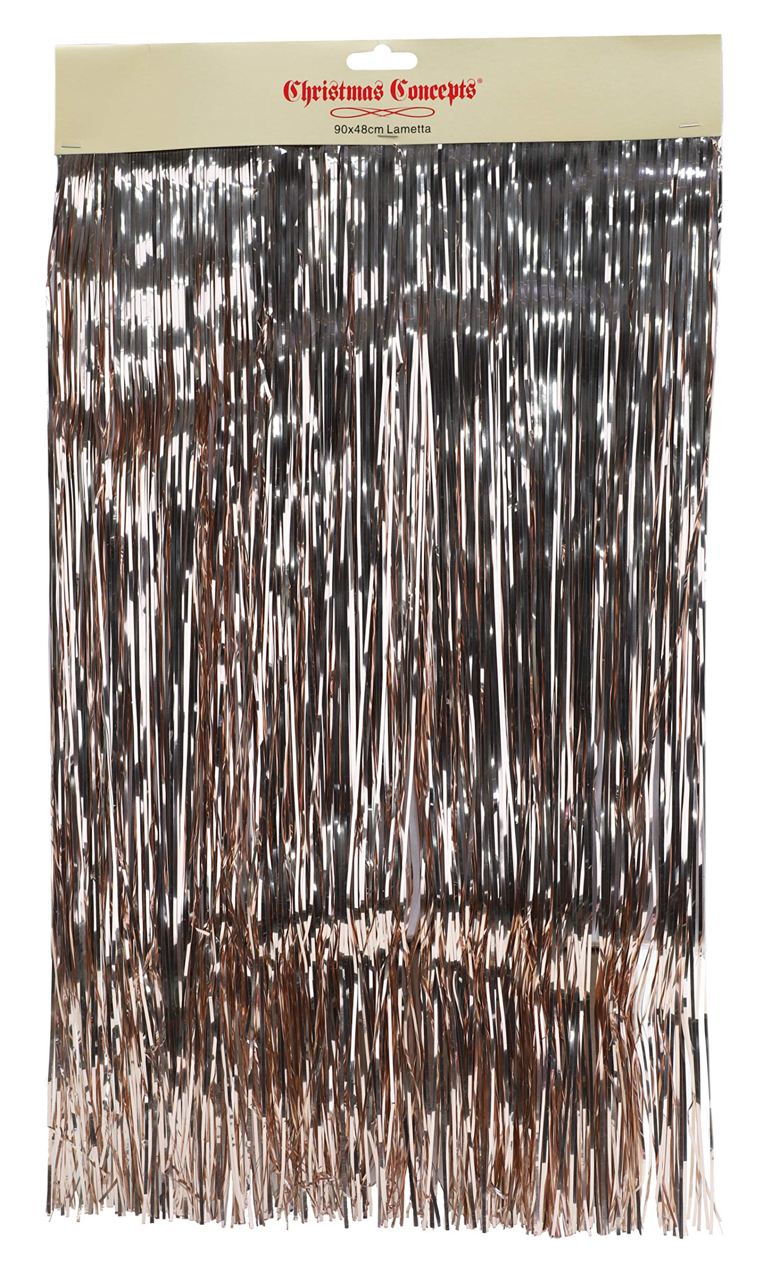 Christmas Concepts® Shiny Lametta - Christmas Tree Decorations (Champagne)