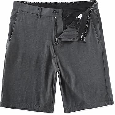 【BRIEFING】MENS RAMIE DRESS SHORT PANTS SERAMY Mens Golf Dress Shorts 7 Inch Inseam Stretch Flat